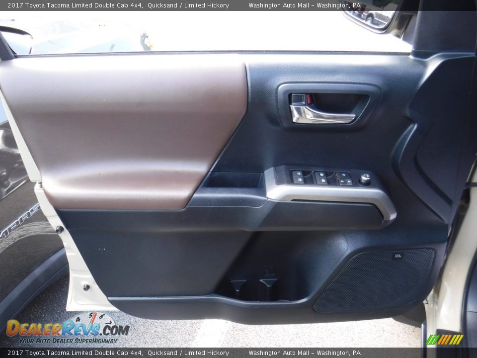 2017 Toyota Tacoma Limited Double Cab 4x4 Quicksand / Limited Hickory Photo #20