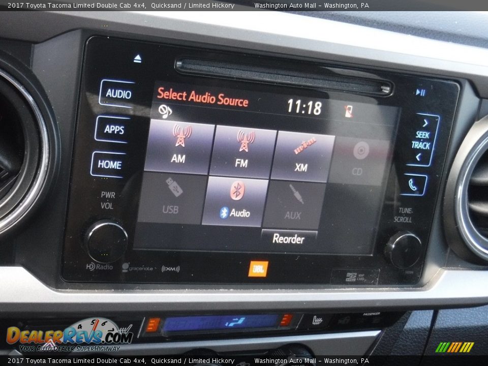 2017 Toyota Tacoma Limited Double Cab 4x4 Quicksand / Limited Hickory Photo #25