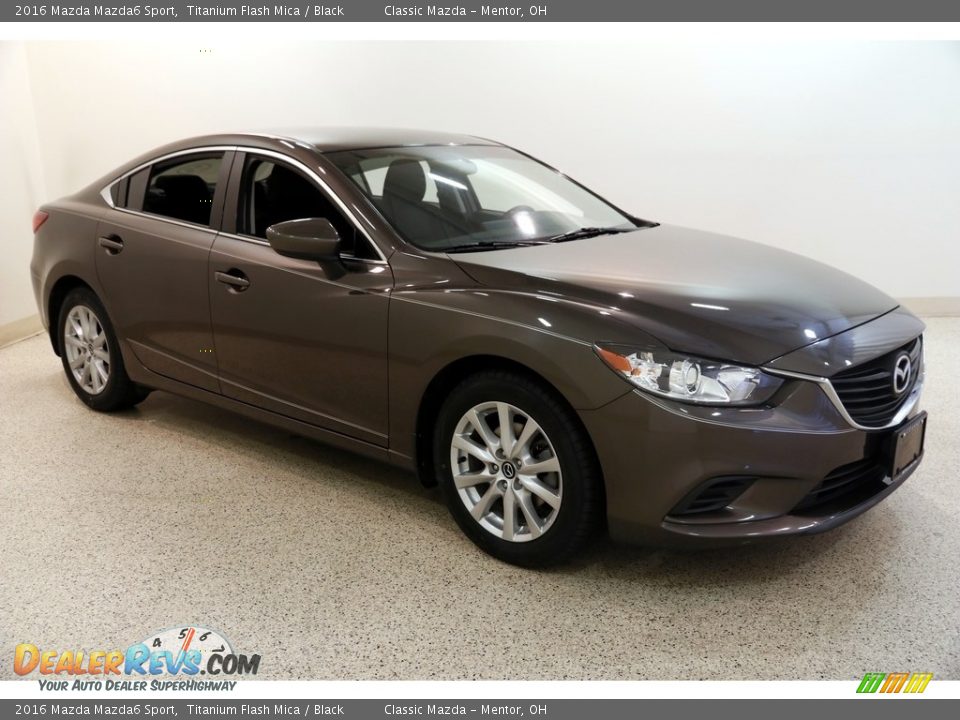 2016 Mazda Mazda6 Sport Titanium Flash Mica / Black Photo #1