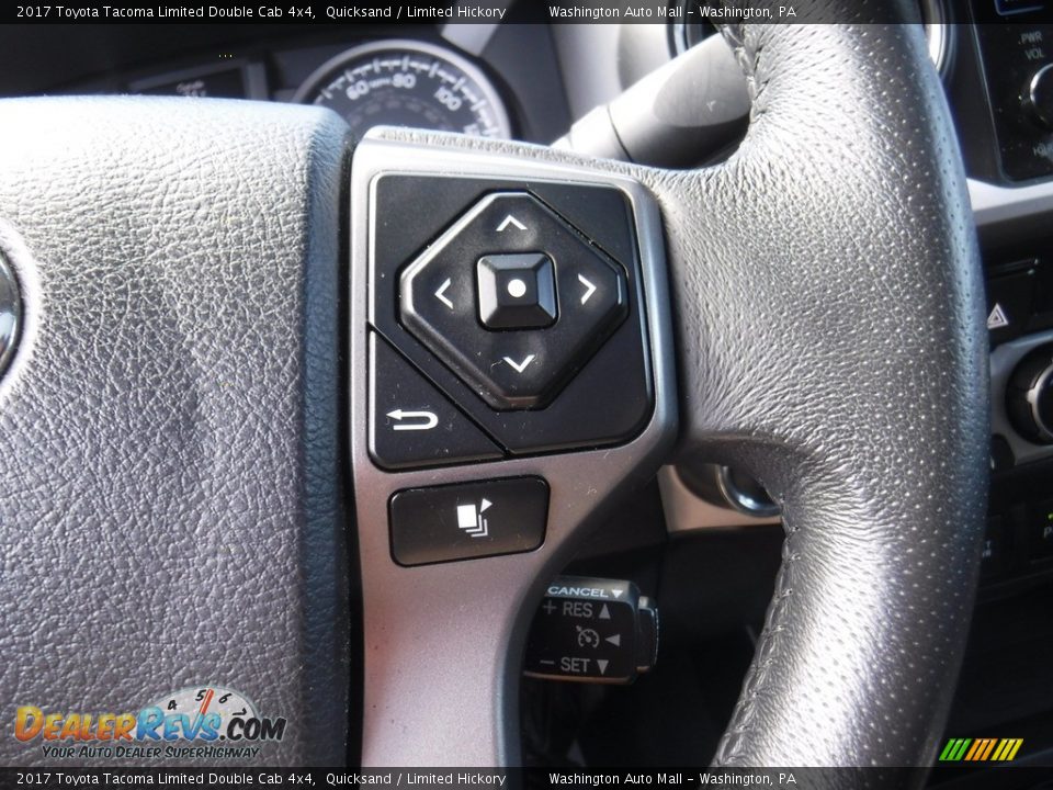 2017 Toyota Tacoma Limited Double Cab 4x4 Quicksand / Limited Hickory Photo #29
