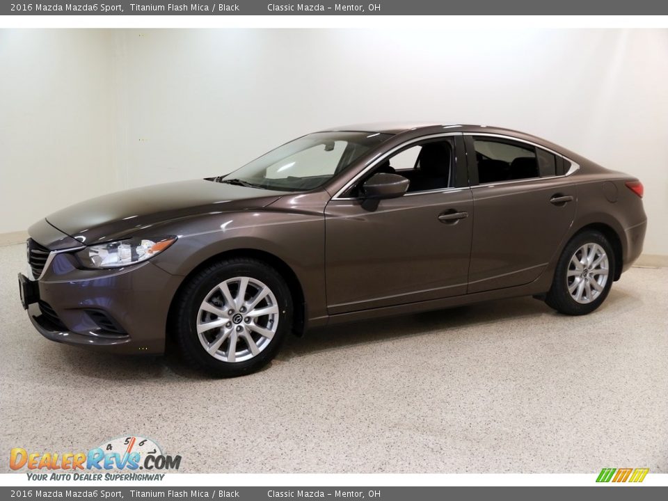 2016 Mazda Mazda6 Sport Titanium Flash Mica / Black Photo #3
