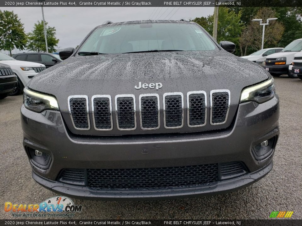 2020 Jeep Cherokee Latitude Plus 4x4 Granite Crystal Metallic / Ski Gray/Black Photo #2