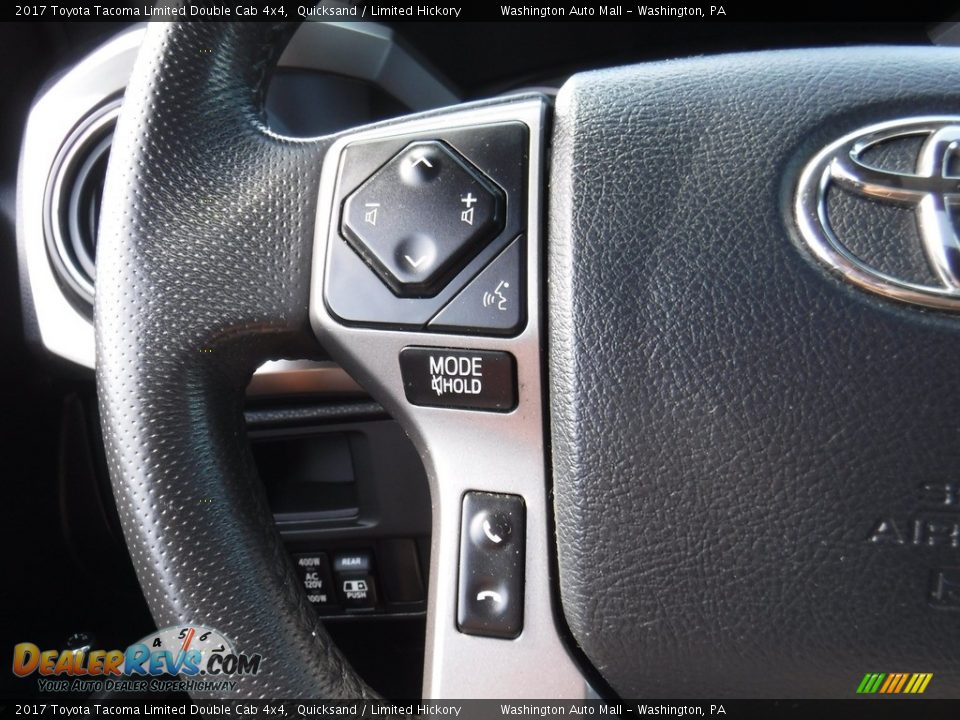 2017 Toyota Tacoma Limited Double Cab 4x4 Quicksand / Limited Hickory Photo #30