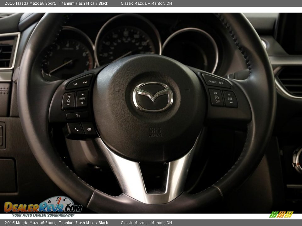 2016 Mazda Mazda6 Sport Titanium Flash Mica / Black Photo #7