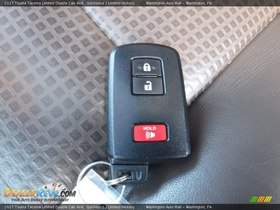 2017 Toyota Tacoma Limited Double Cab 4x4 Quicksand / Limited Hickory Photo #35