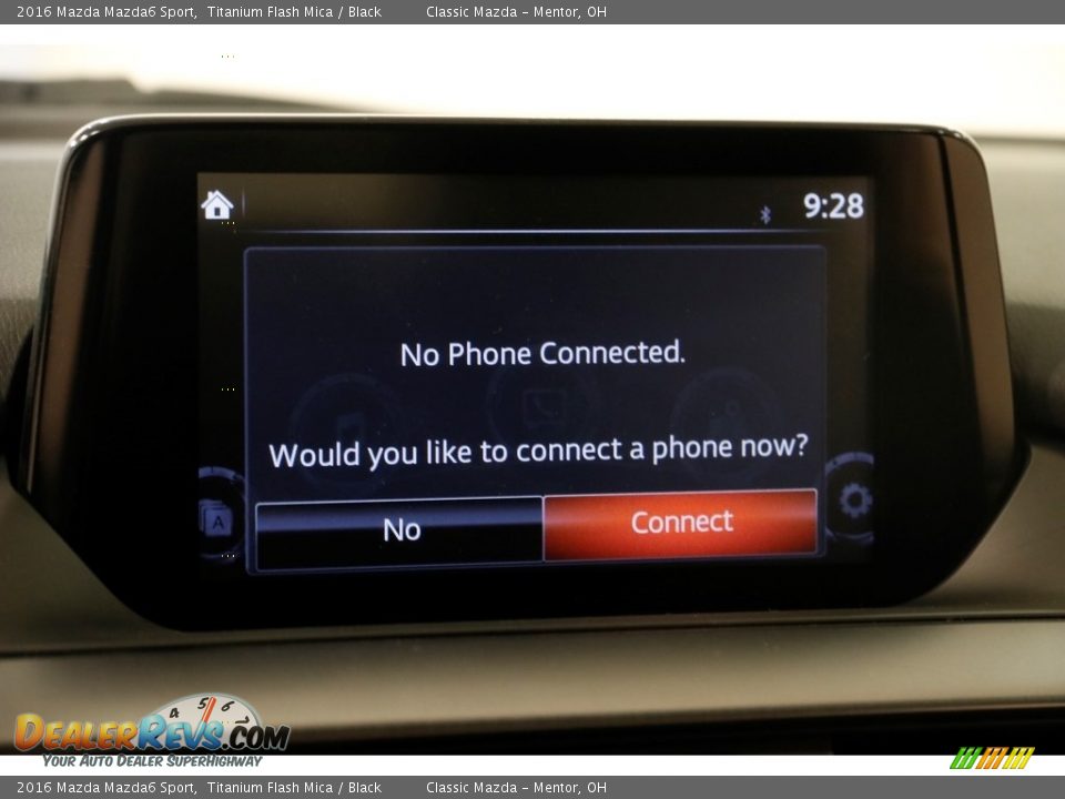 2016 Mazda Mazda6 Sport Titanium Flash Mica / Black Photo #11