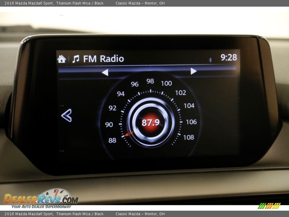 2016 Mazda Mazda6 Sport Titanium Flash Mica / Black Photo #12