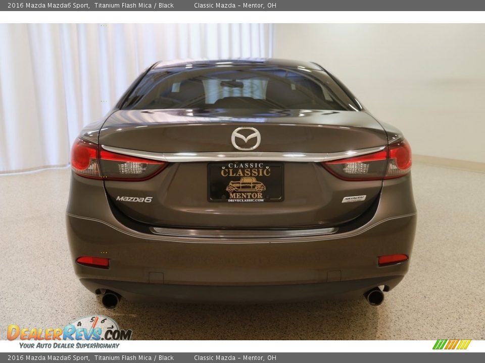 2016 Mazda Mazda6 Sport Titanium Flash Mica / Black Photo #19