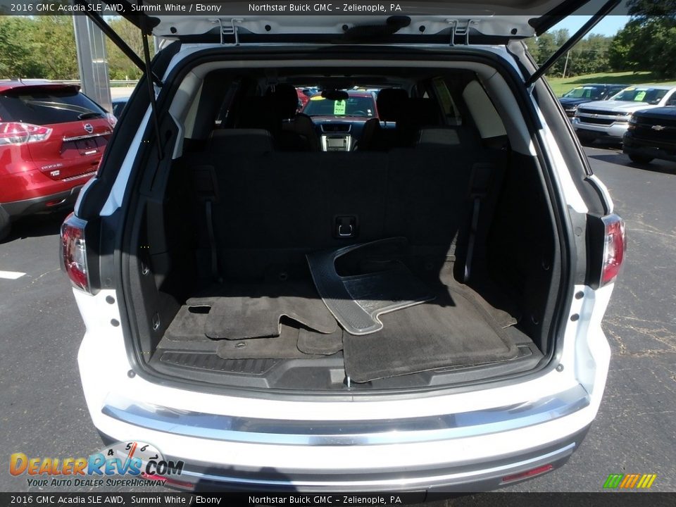 2016 GMC Acadia SLE AWD Summit White / Ebony Photo #11