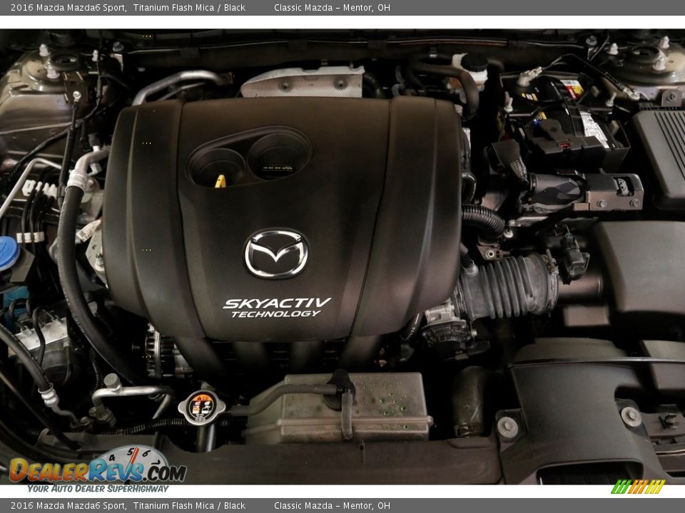 2016 Mazda Mazda6 Sport Titanium Flash Mica / Black Photo #20