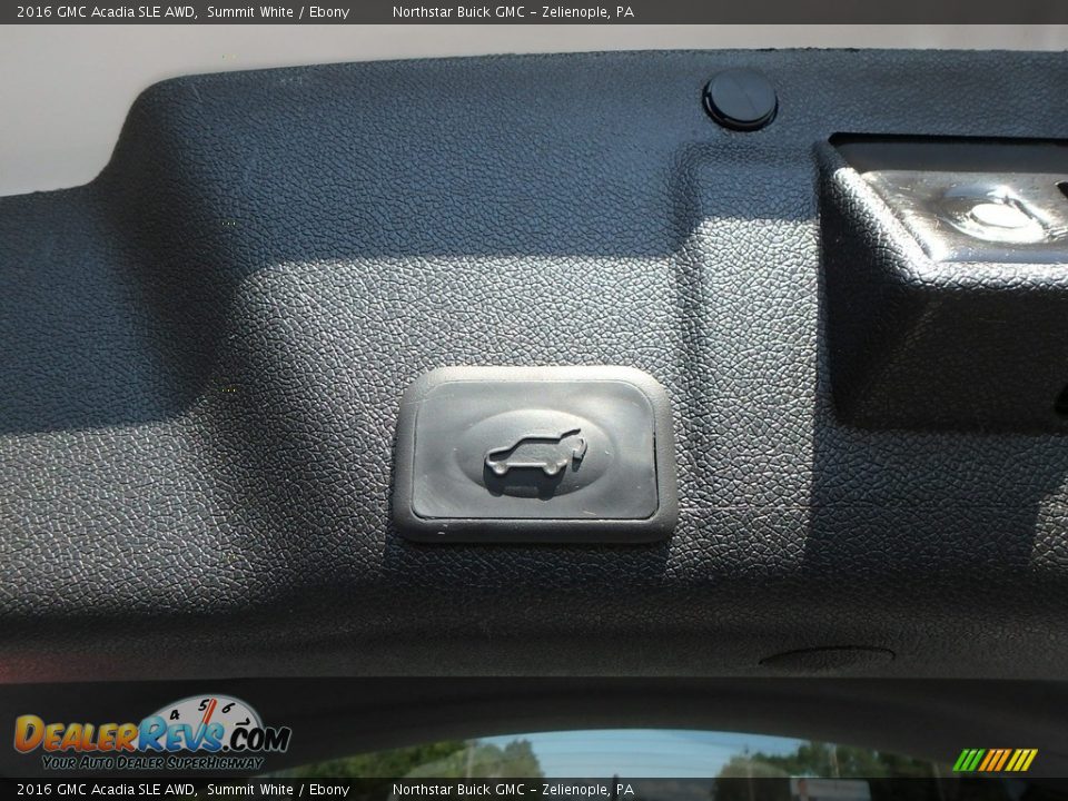 2016 GMC Acadia SLE AWD Summit White / Ebony Photo #12