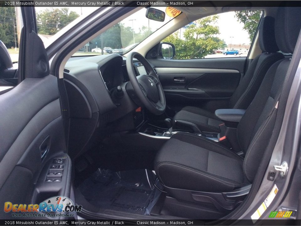 2018 Mitsubishi Outlander ES AWC Mercury Gray Metallic / Black Photo #16