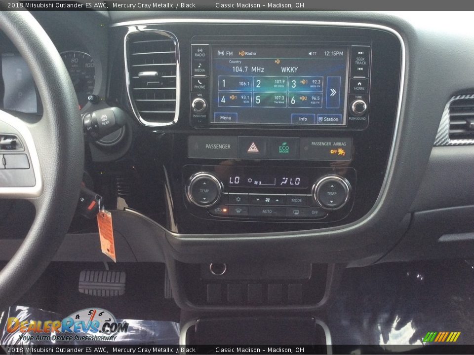 2018 Mitsubishi Outlander ES AWC Mercury Gray Metallic / Black Photo #18