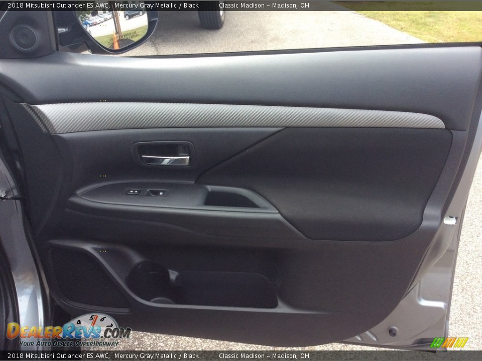 2018 Mitsubishi Outlander ES AWC Mercury Gray Metallic / Black Photo #20