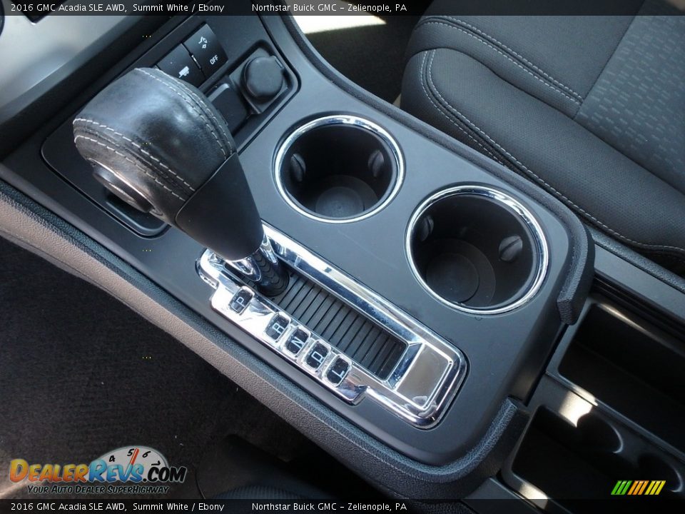 2016 GMC Acadia SLE AWD Summit White / Ebony Photo #25