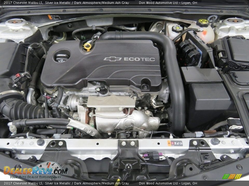 2017 Chevrolet Malibu LS Silver Ice Metallic / Dark Atmosphere/Medium Ash Gray Photo #7