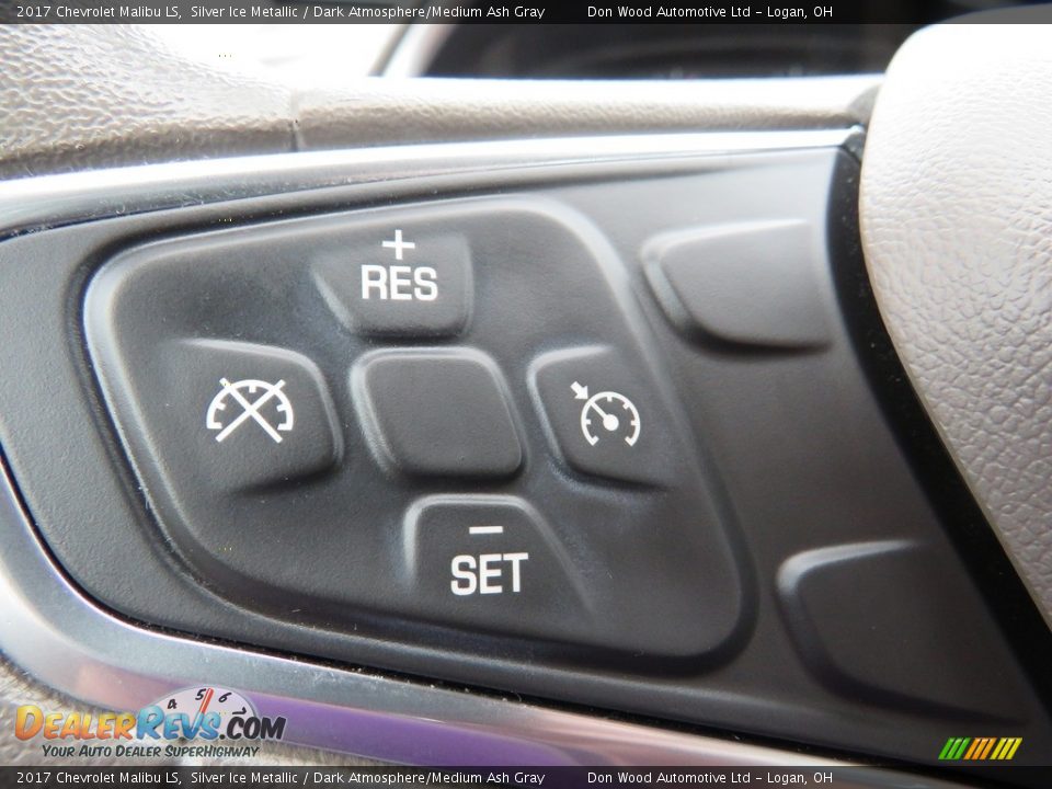 2017 Chevrolet Malibu LS Silver Ice Metallic / Dark Atmosphere/Medium Ash Gray Photo #23