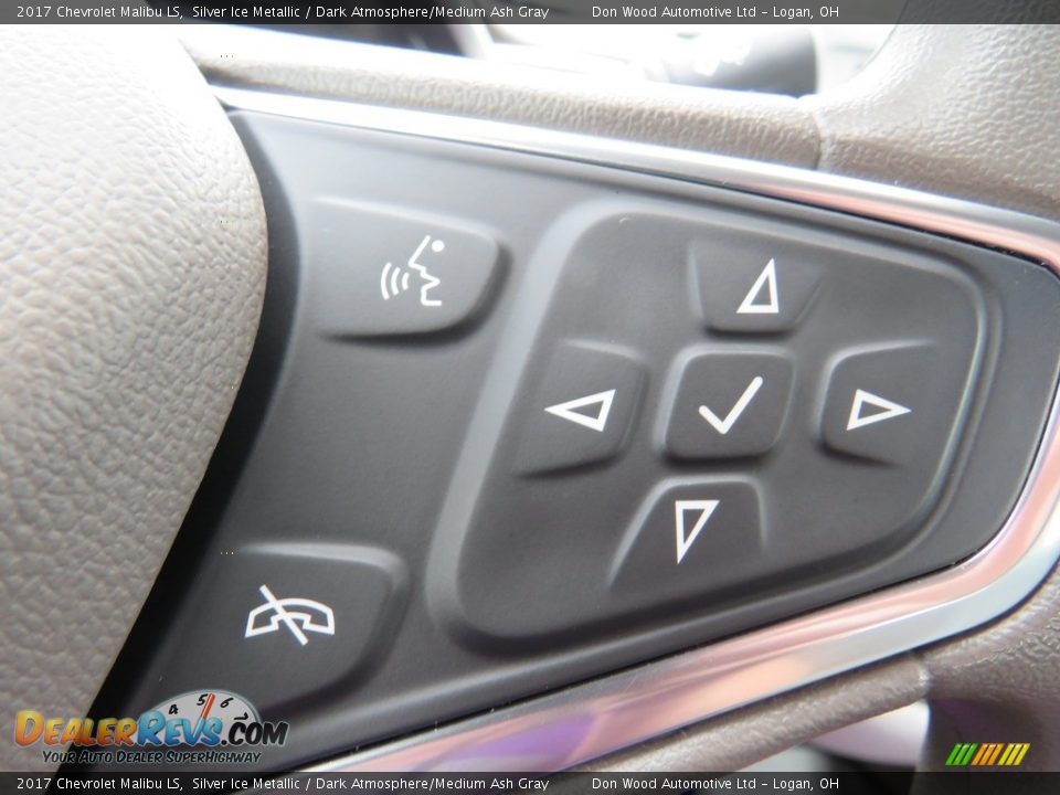 2017 Chevrolet Malibu LS Silver Ice Metallic / Dark Atmosphere/Medium Ash Gray Photo #24