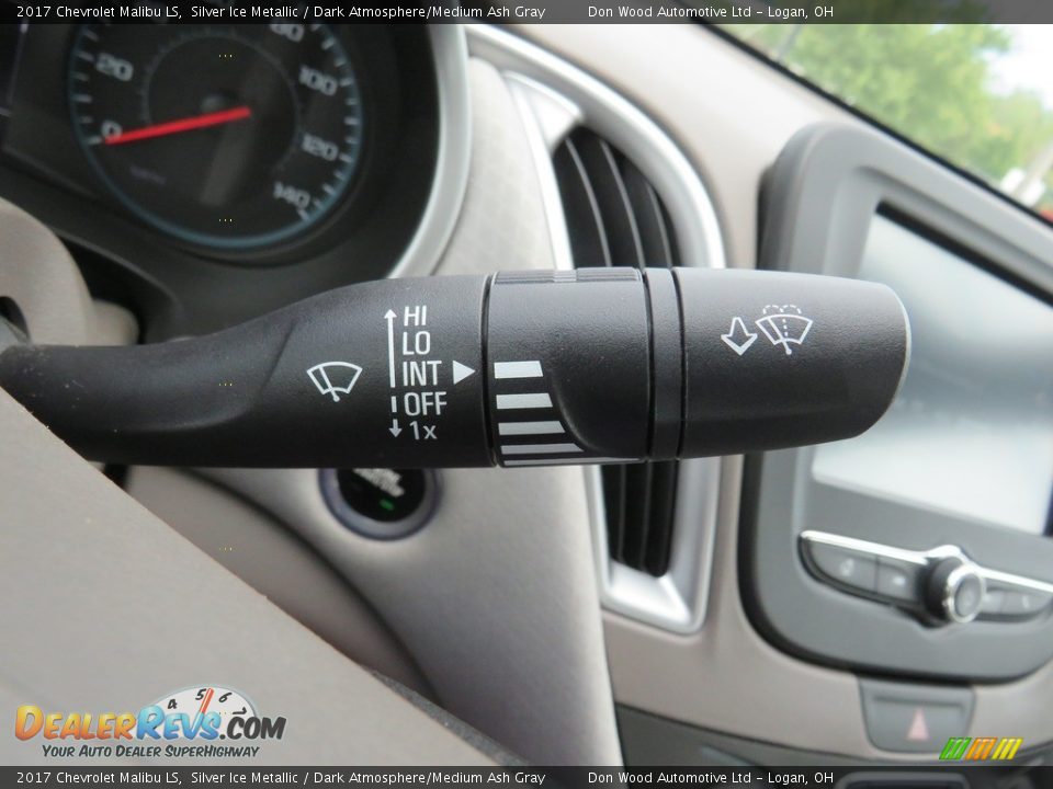 2017 Chevrolet Malibu LS Silver Ice Metallic / Dark Atmosphere/Medium Ash Gray Photo #25