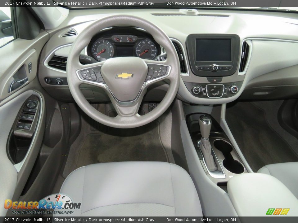 2017 Chevrolet Malibu LS Silver Ice Metallic / Dark Atmosphere/Medium Ash Gray Photo #35