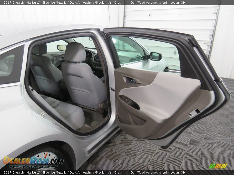 2017 Chevrolet Malibu LS Silver Ice Metallic / Dark Atmosphere/Medium Ash Gray Photo #36