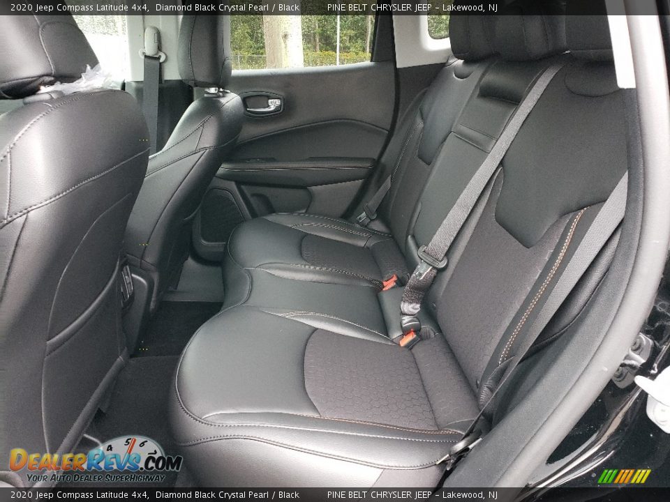 Rear Seat of 2020 Jeep Compass Latitude 4x4 Photo #6