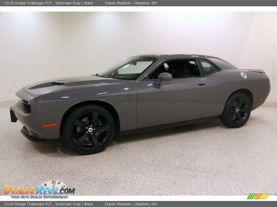 2018 Dodge Challenger R/T Destroyer Gray / Black Photo #3