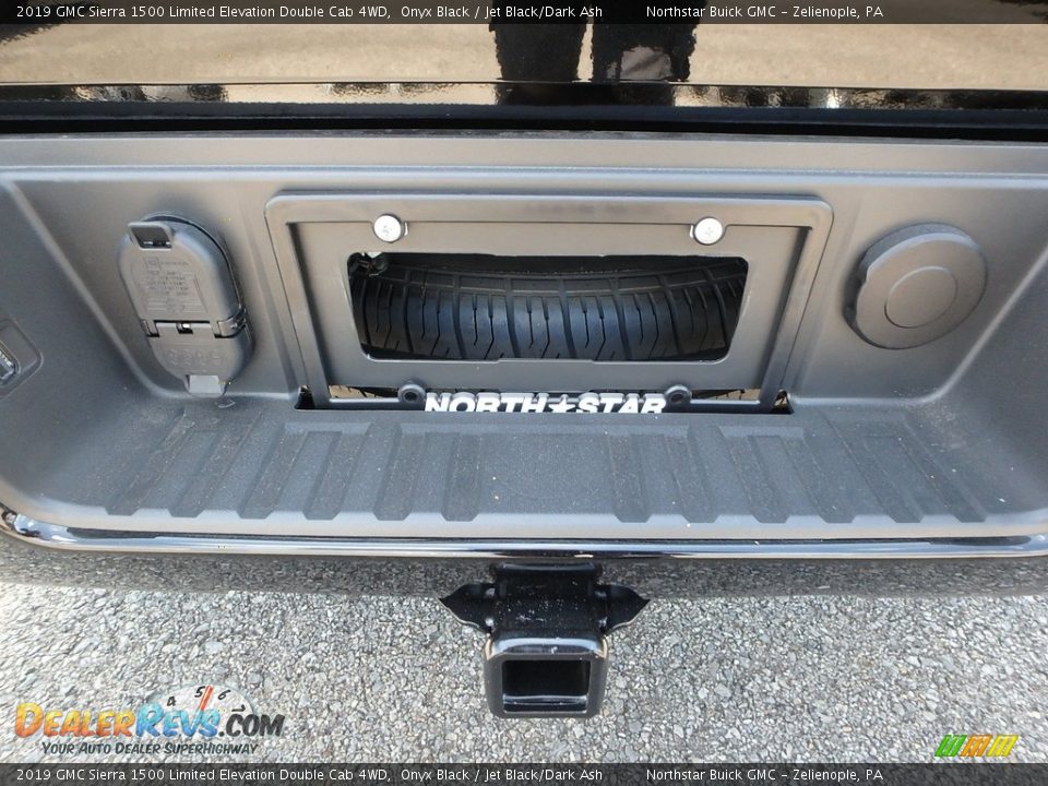 2019 GMC Sierra 1500 Limited Elevation Double Cab 4WD Onyx Black / Jet Black/Dark Ash Photo #7