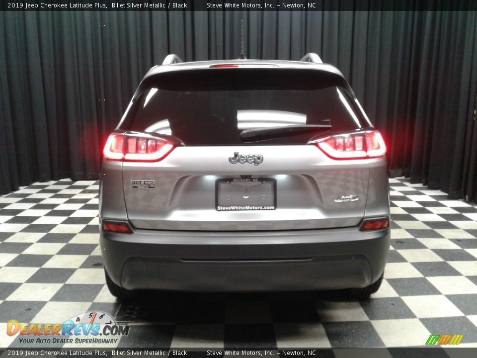 2019 Jeep Cherokee Latitude Plus Billet Silver Metallic / Black Photo #7