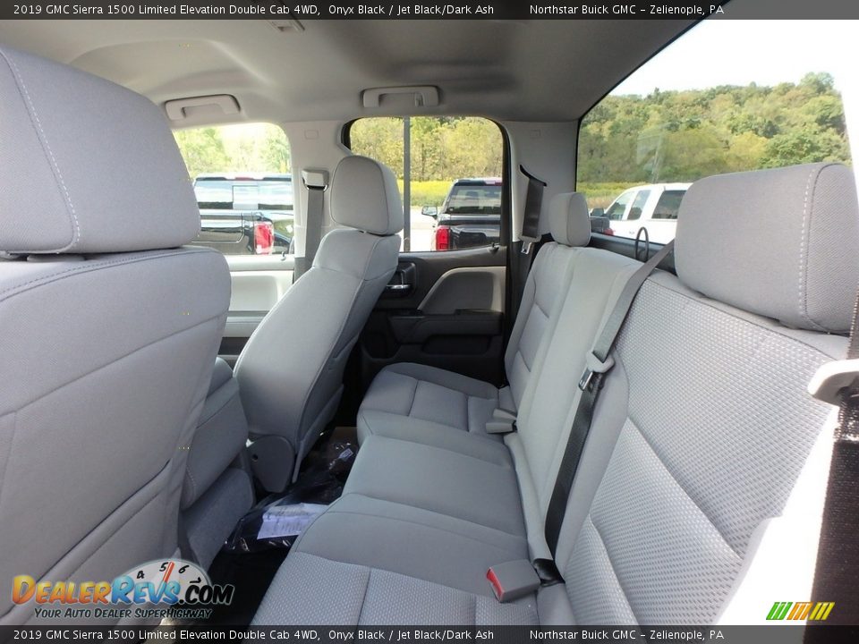 2019 GMC Sierra 1500 Limited Elevation Double Cab 4WD Onyx Black / Jet Black/Dark Ash Photo #15