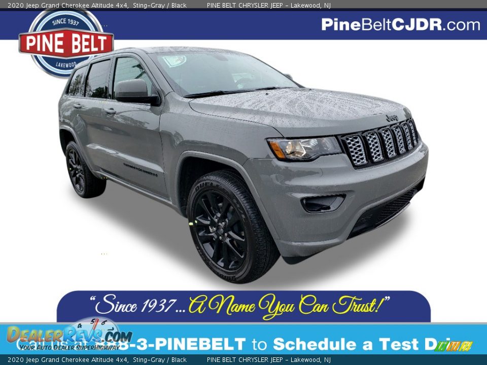 2020 Jeep Grand Cherokee Altitude 4x4 Sting-Gray / Black Photo #1