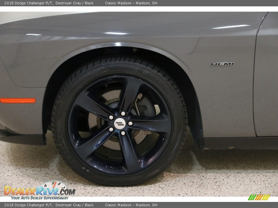 2018 Dodge Challenger R/T Destroyer Gray / Black Photo #22