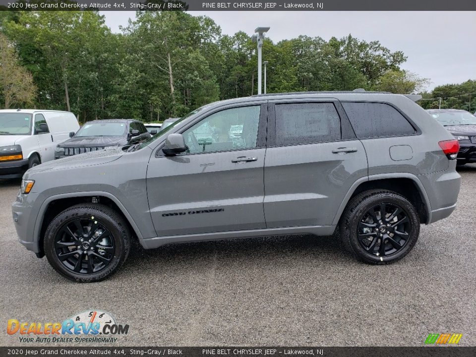2020 Jeep Grand Cherokee Altitude 4x4 Sting-Gray / Black Photo #3