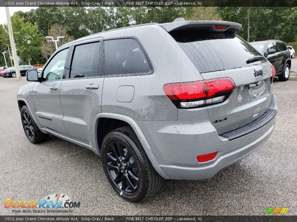 2020 Jeep Grand Cherokee Altitude 4x4 Sting-Gray / Black Photo #4