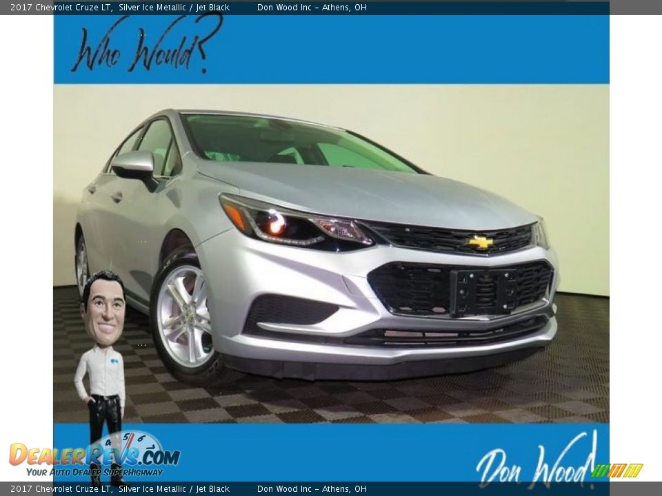 2017 Chevrolet Cruze LT Silver Ice Metallic / Jet Black Photo #1