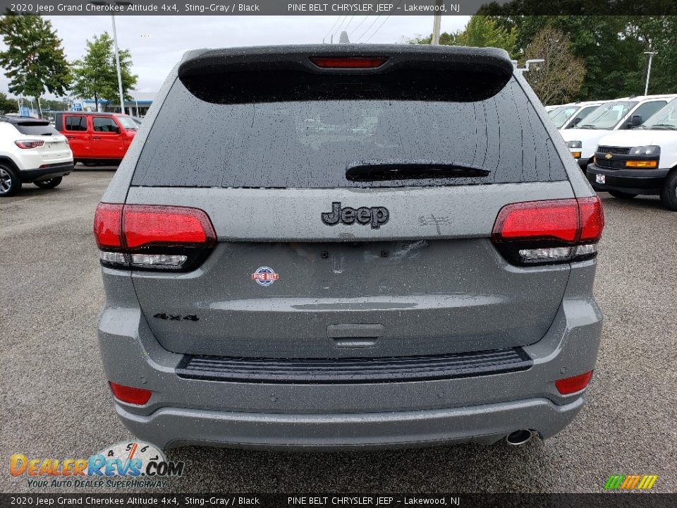 2020 Jeep Grand Cherokee Altitude 4x4 Sting-Gray / Black Photo #5