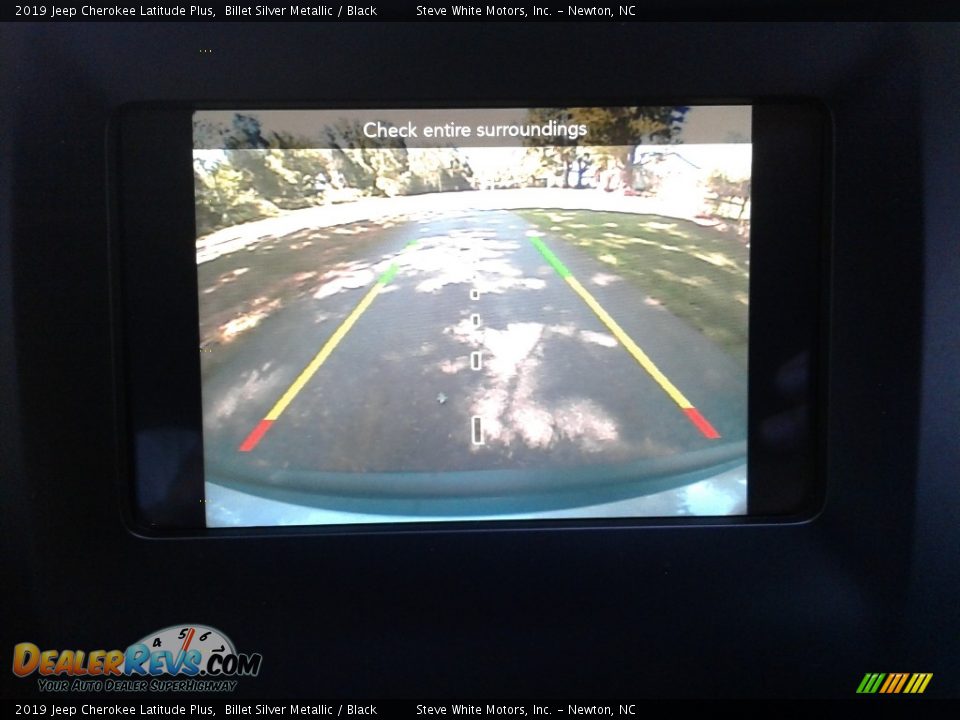 2019 Jeep Cherokee Latitude Plus Billet Silver Metallic / Black Photo #21