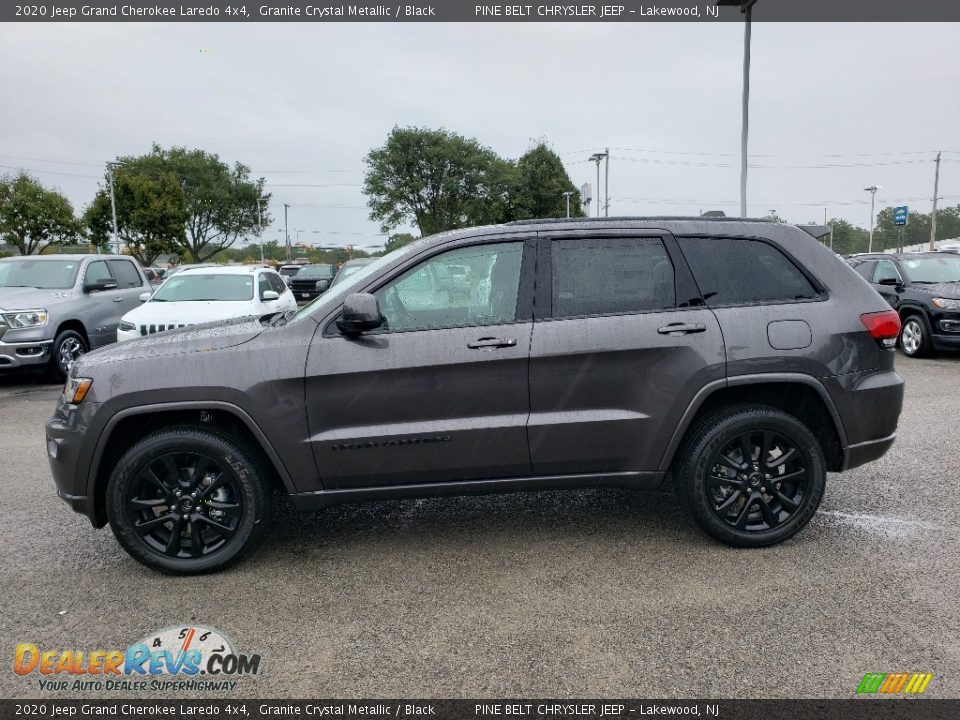 2020 Jeep Grand Cherokee Laredo 4x4 Granite Crystal Metallic / Black Photo #3