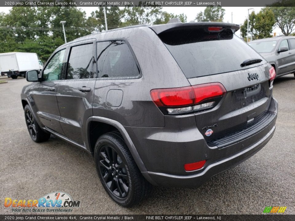 2020 Jeep Grand Cherokee Laredo 4x4 Granite Crystal Metallic / Black Photo #4