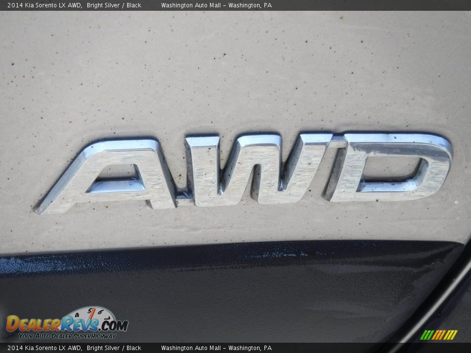 2014 Kia Sorento LX AWD Bright Silver / Black Photo #3