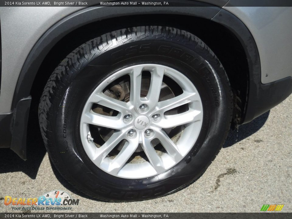 2014 Kia Sorento LX AWD Bright Silver / Black Photo #4