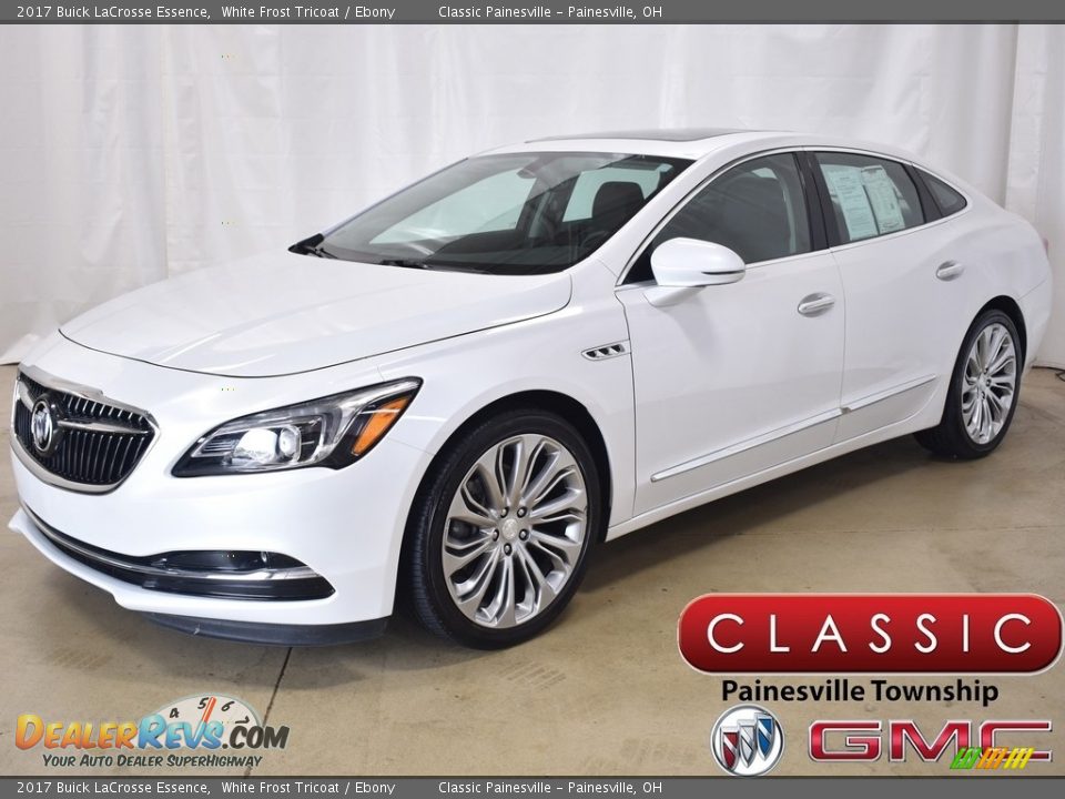 2017 Buick LaCrosse Essence White Frost Tricoat / Ebony Photo #1