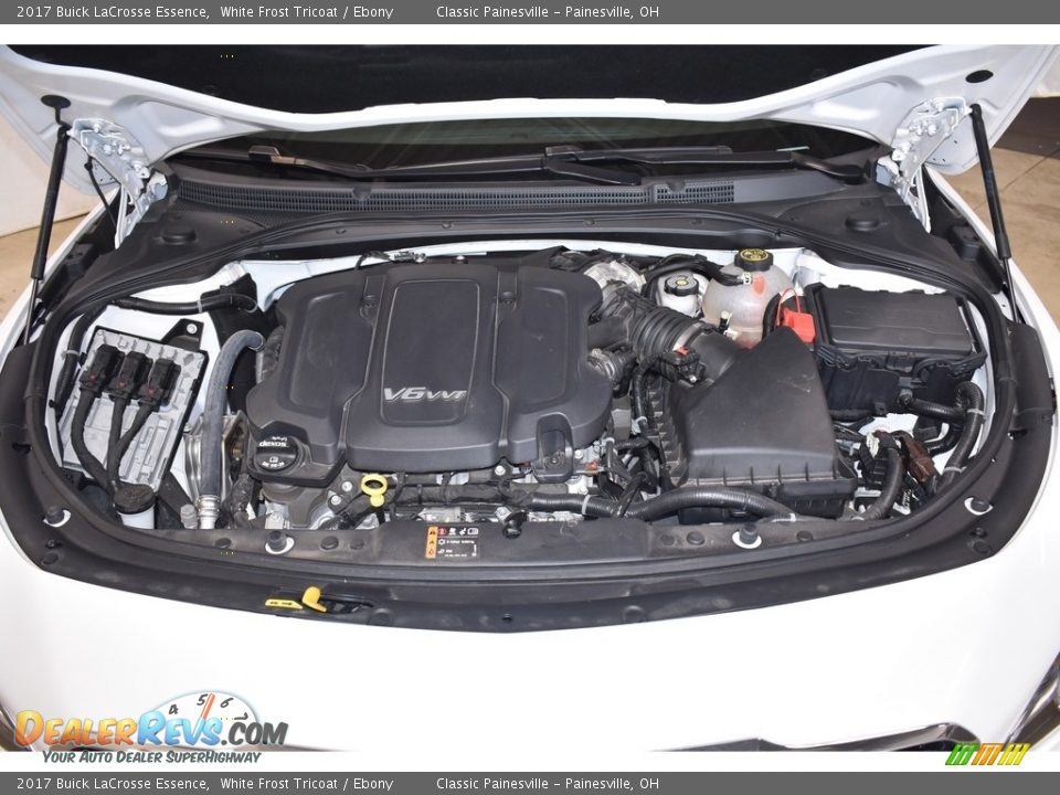 2017 Buick LaCrosse Essence White Frost Tricoat / Ebony Photo #6