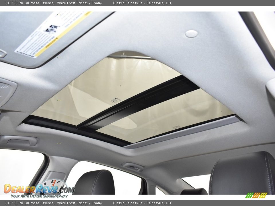 2017 Buick LaCrosse Essence White Frost Tricoat / Ebony Photo #7