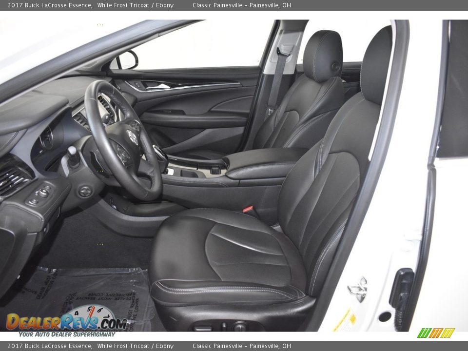 2017 Buick LaCrosse Essence White Frost Tricoat / Ebony Photo #8