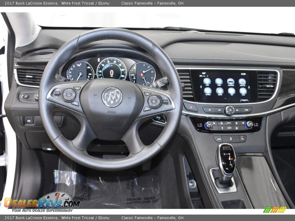 2017 Buick LaCrosse Essence White Frost Tricoat / Ebony Photo #13