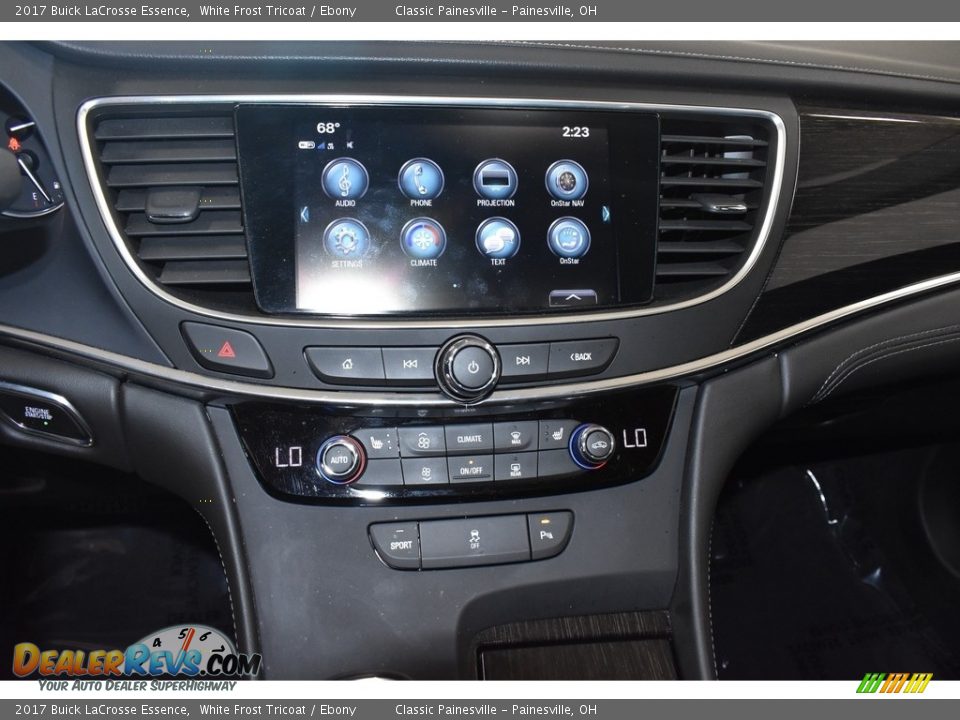 2017 Buick LaCrosse Essence White Frost Tricoat / Ebony Photo #14