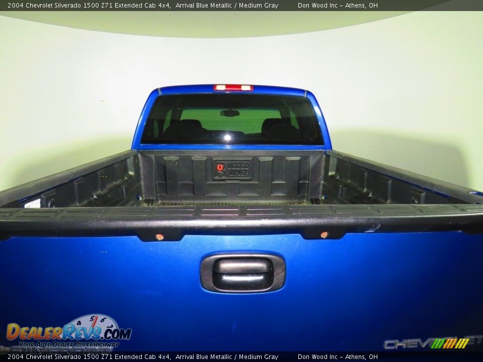 2004 Chevrolet Silverado 1500 Z71 Extended Cab 4x4 Arrival Blue Metallic / Medium Gray Photo #12