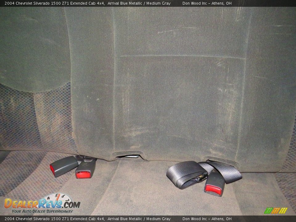 2004 Chevrolet Silverado 1500 Z71 Extended Cab 4x4 Arrival Blue Metallic / Medium Gray Photo #18