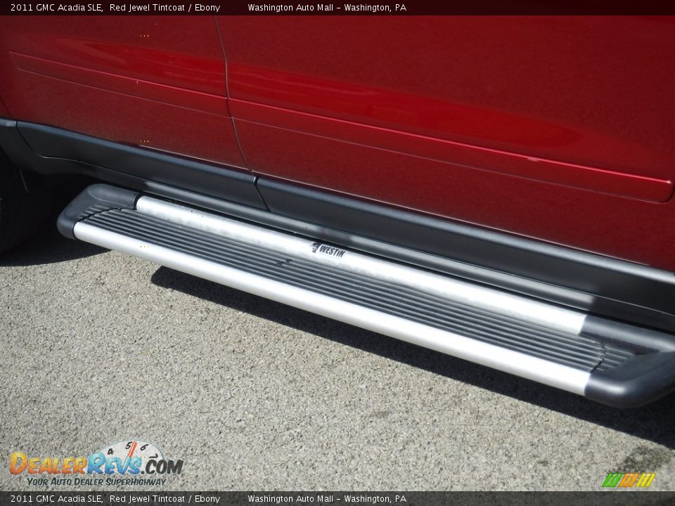 2011 GMC Acadia SLE Red Jewel Tintcoat / Ebony Photo #3